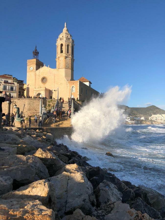 Apartamento Montroig 3 Ático Sitges Esterno foto