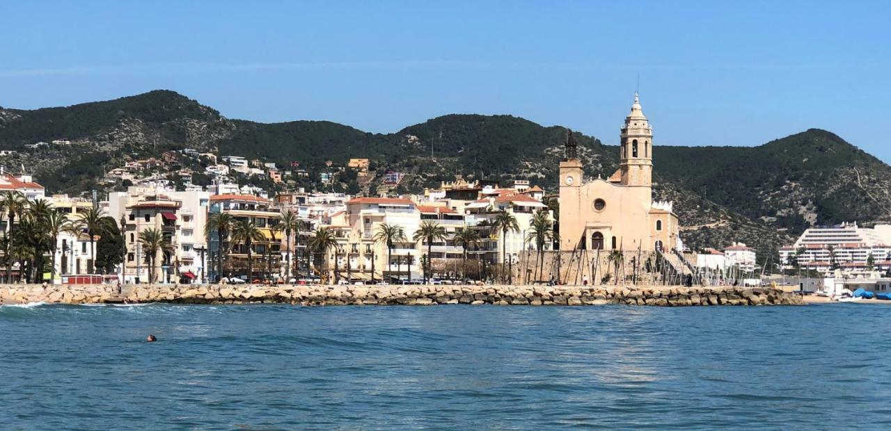 Apartamento Montroig 3 Ático Sitges Esterno foto